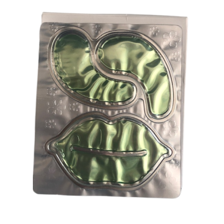 Maseczka  na  USTA  I POD OCZY   2W1 z  ALOESEM